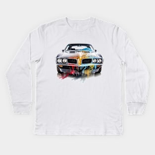 Pontiac Trans Am Kids Long Sleeve T-Shirt